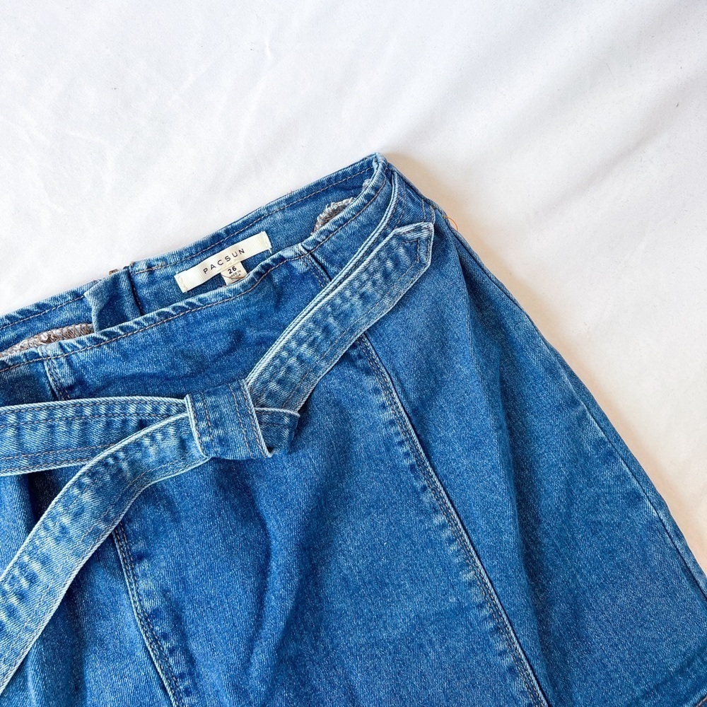 PacSun denim skirt